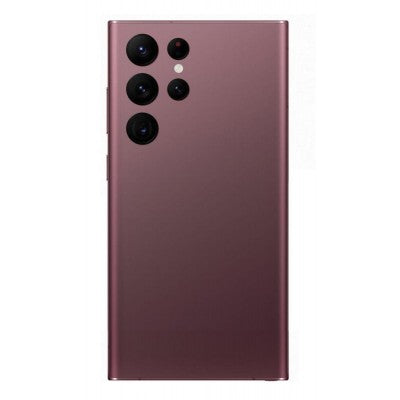 Full Body Housing for Samsung Galaxy S22 Ultra 5G - Burgundy