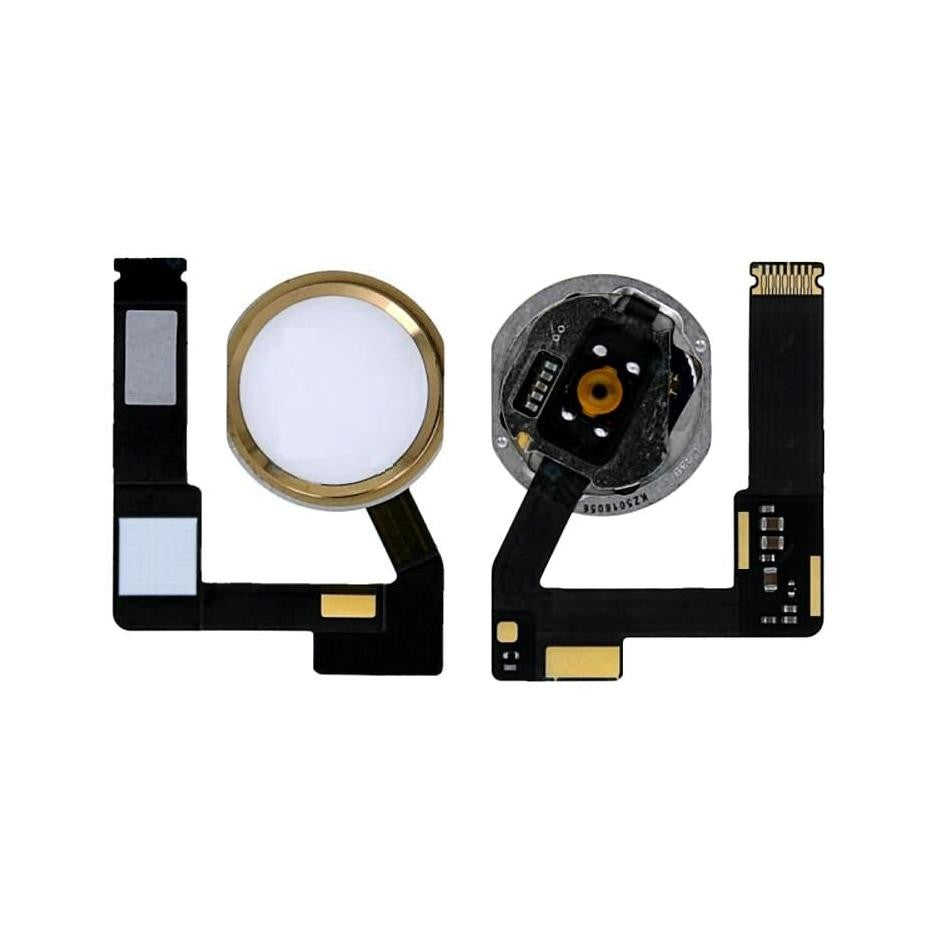 Home Button Complete for Apple iPad Pro 10.5 2017 WiFi 256GB Rose Gold - Outer Plastic with Inner Flex