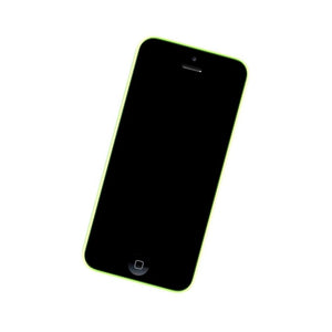 Home Button Complete for Apple iPhone 5c Blue - Outer Plastic with Inner Flex