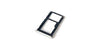 SIM Card Holder Tray for Realme 10 Pro - White