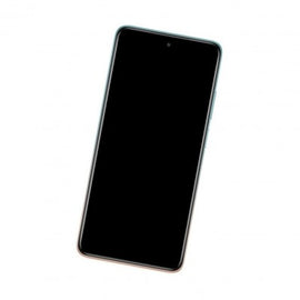 Camera Lens Glass with Frame for Xiaomi Mi 10i 5G White