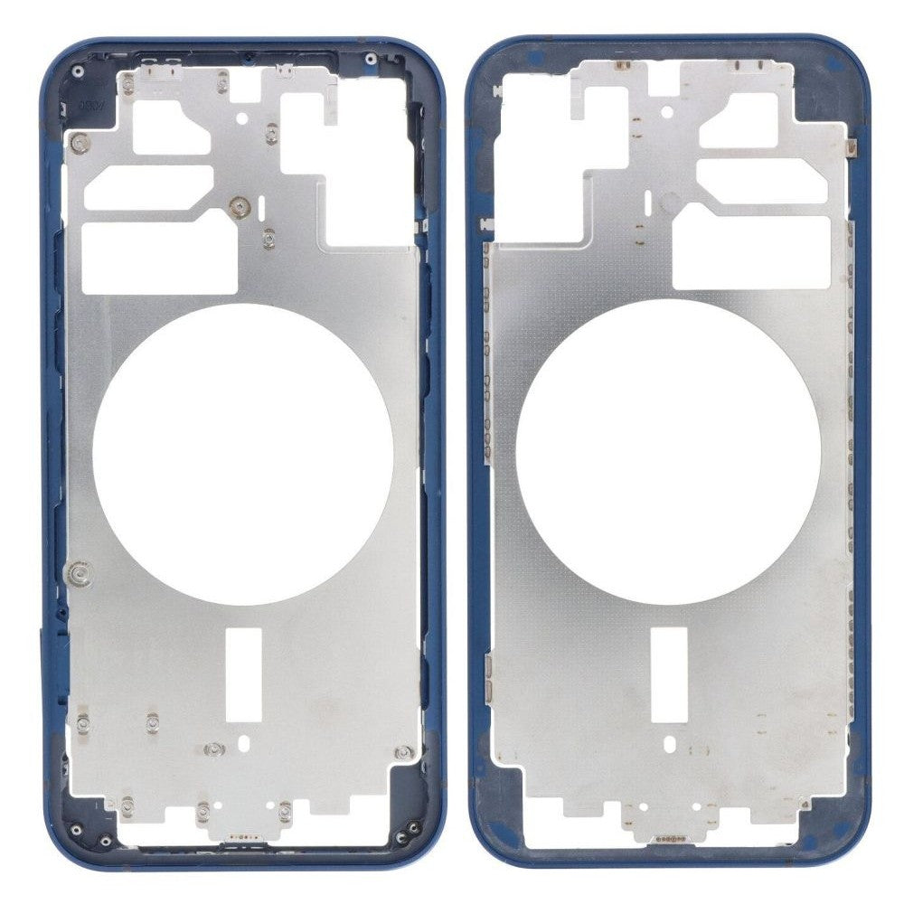 LCD Frame Middle Chassis for Apple iPhone 12 - Blue