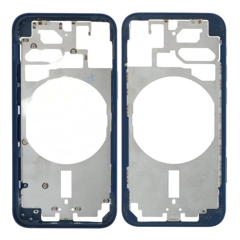 LCD Frame Middle Chassis for Apple iPhone 12 Mini - Blue