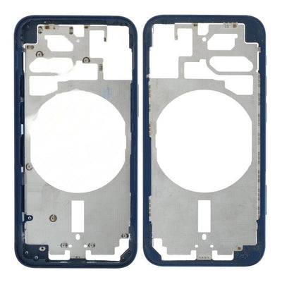 LCD Frame Middle Chassis for Apple iPhone 12 Mini - Blue