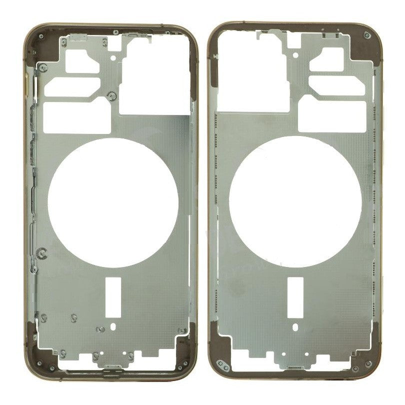 LCD Frame Middle Chassis for Apple iPhone 12 Pro - Gold