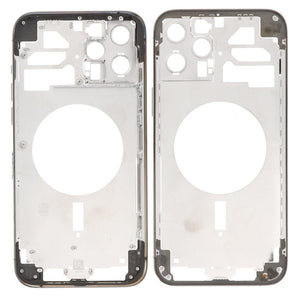 LCD Frame Middle Chassis for Apple iPhone 12 Pro Max - Silver