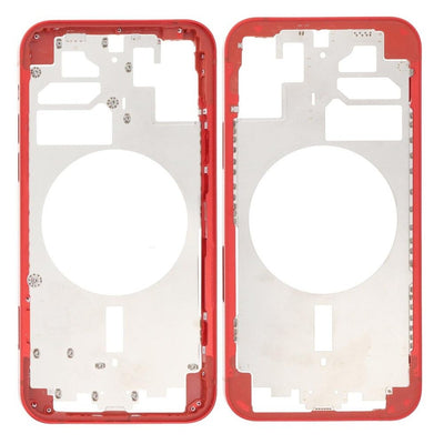 LCD Frame Middle Chassis for Apple iPhone 12 - Red