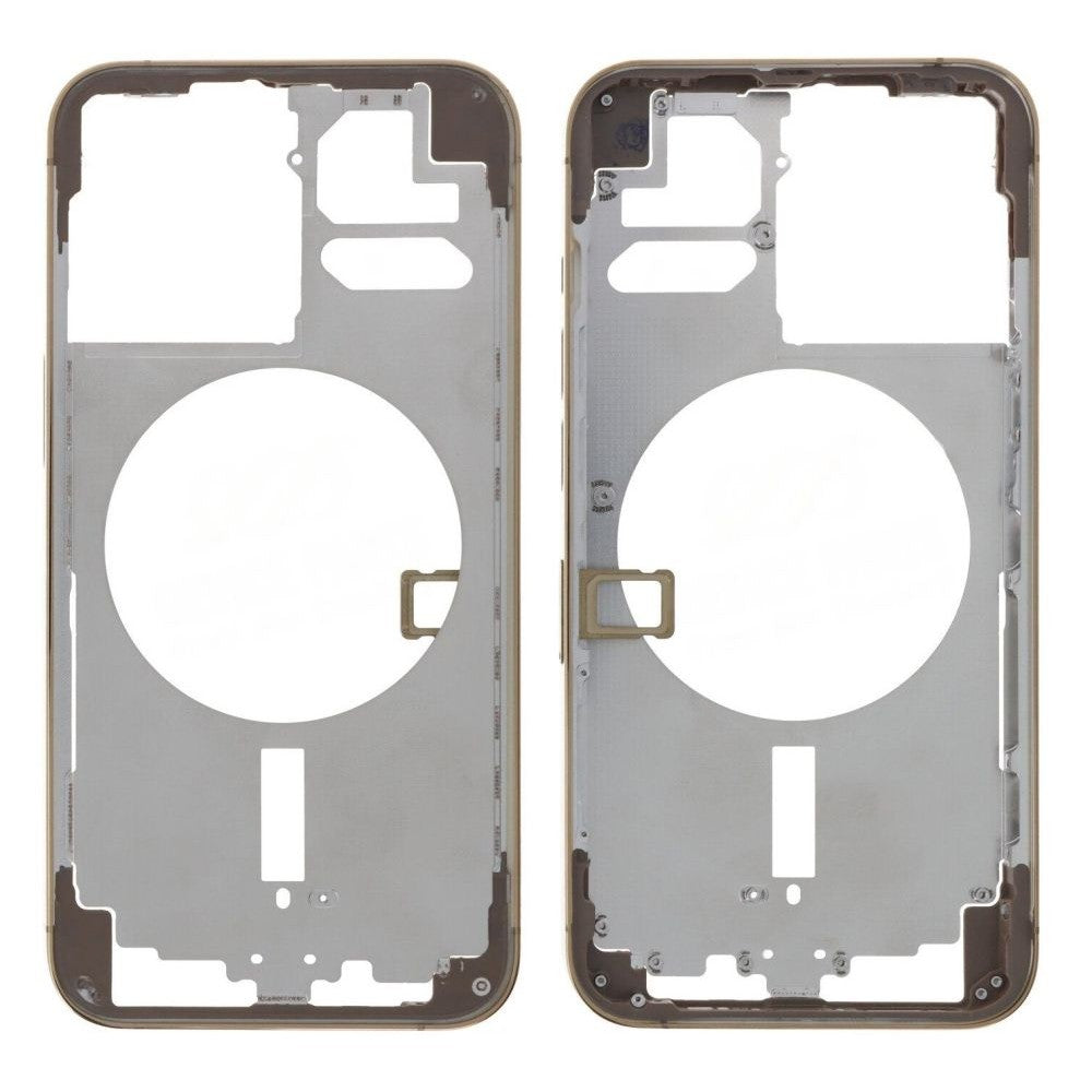 LCD Frame Middle Chassis for Apple iPhone 13 pro - Gold