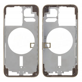 LCD Frame Middle Chassis for Apple iPhone 13 pro - Gold