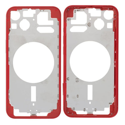 LCD Frame Middle Chassis for Apple iPhone 13 - Red