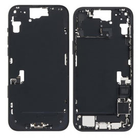 LCD Frame Middle Chassis for Apple iPhone 15 Plus - Black