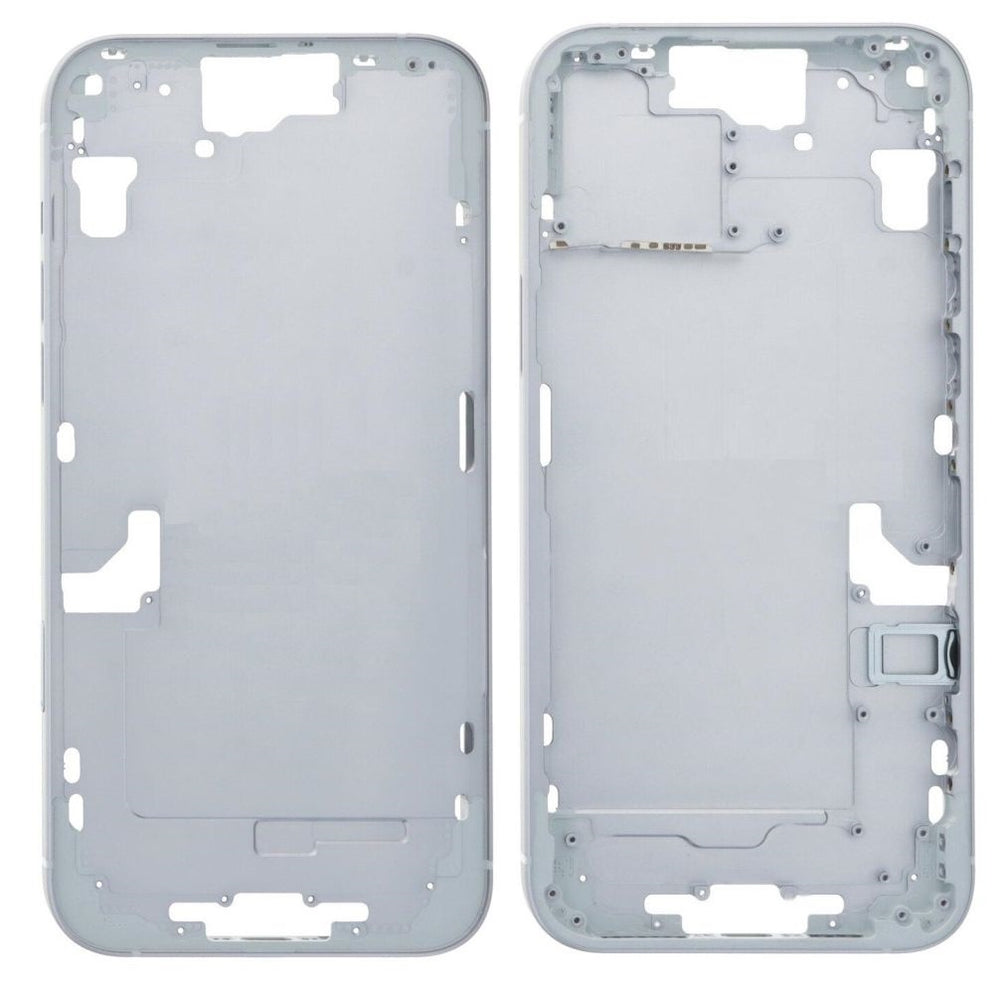 LCD Frame Middle Chassis for Apple iPhone 15 Plus - Blue