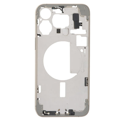 LCD Frame Middle Chassis for Apple iPhone 15 Pro Max - Gold