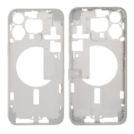 LCD Frame Middle Chassis for Apple iPhone 15 Pro Max - White