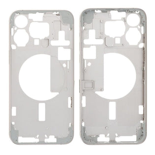 LCD Frame Middle Chassis for Apple iPhone 15 Pro Max - White