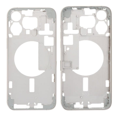 LCD Frame Middle Chassis for Apple iPhone 15 Pro Max - White