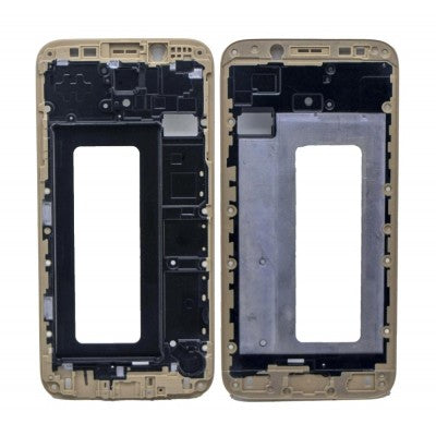 LCD Frame Middle Chassis for Samsung Galaxy J7 Pro - Gold