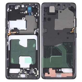 LCD Frame Middle Chassis for Samsung Galaxy S21 Ultra - Black