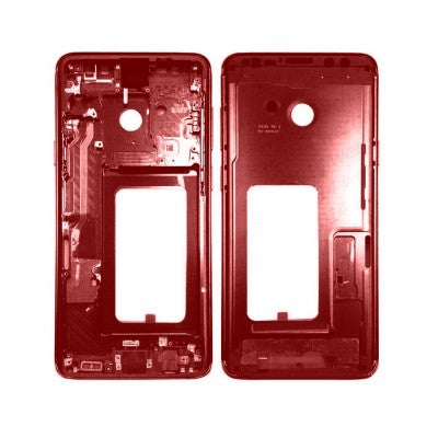 LCD Frame Middle Chassis for Samsung Galaxy S9 - Red