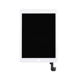 LCD with Touch Screen for Apple iPad Air 2 Wi-Fi with Wi-Fi only - Silver (display glass combo folder)