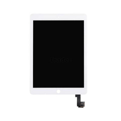 LCD with Touch Screen for Apple iPad Air 2 Wi-Fi with Wi-Fi only - Silver (display glass combo folder)