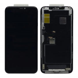 LCD with Touch Screen for Apple iPhone 11 Pro - Green (display glass combo folder)