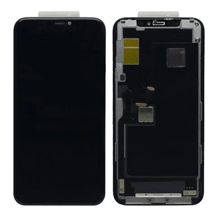 LCD with Touch Screen for Apple iPhone 11 Pro - Silver (display glass combo folder)
