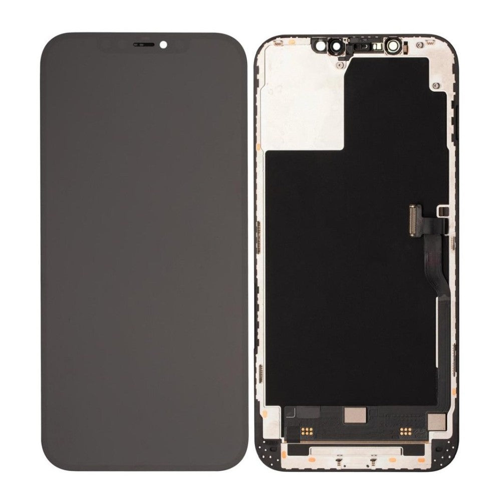 LCD with Touch Screen for Apple iPhone 12 Pro Max - Grey (display glass combo folder)
