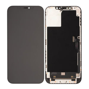 LCD with Touch Screen for Apple iPhone 12 Pro Max - Silver (display glass combo folder)