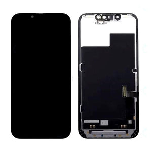 LCD with Touch Screen for Apple iPhone 13 mini - Pink (display glass combo folder)