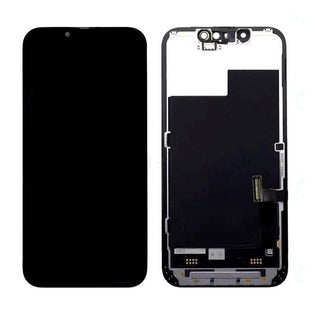 LCD with Touch Screen for Apple iPhone 13 mini - White (display glass combo folder)