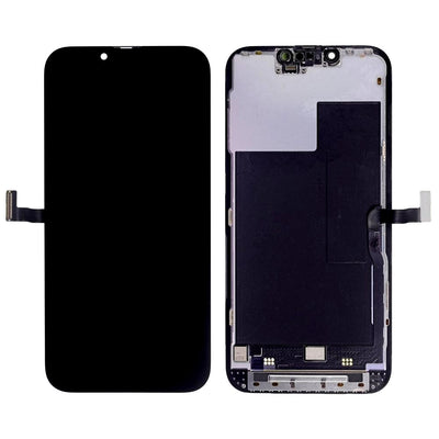 LCD with Touch Screen for Apple iPhone 13 pro - White (display glass combo folder)