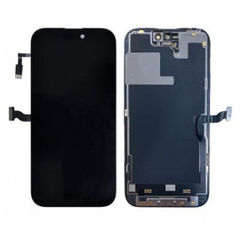 LCD with Touch Screen for Apple iPhone 14 Pro - Black (display glass combo folder)