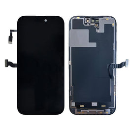 LCD with Touch Screen for Apple iPhone 14 Pro - Black (display glass combo folder)