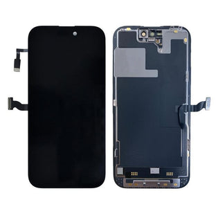 LCD with Touch Screen for Apple iPhone 14 Pro - Black (display glass combo folder)