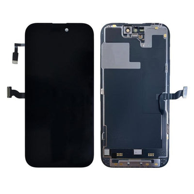 LCD with Touch Screen for Apple iPhone 14 Pro - Black (display glass combo folder)