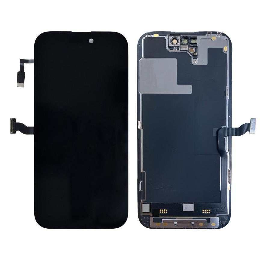 LCD with Touch Screen for Apple iPhone 14 Pro - Purple (display glass combo folder)