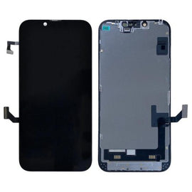 LCD with Touch Screen for Apple iPhone 14 - Red (display glass combo folder)