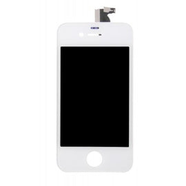 LCD with Touch Screen for Apple iPhone 4s - White (display glass combo folder)