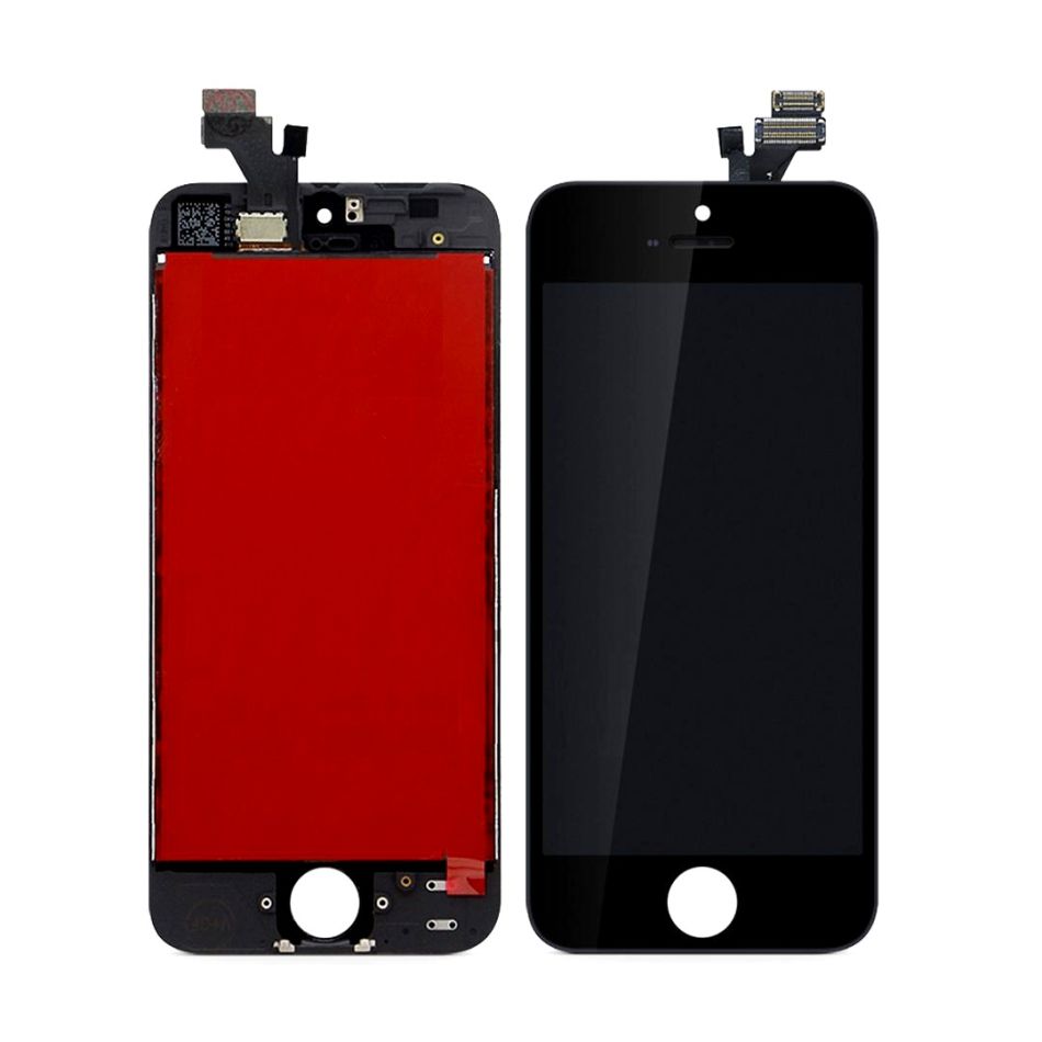 LCD with Touch Screen for Apple iPhone 5 - Black (display glass combo folder)