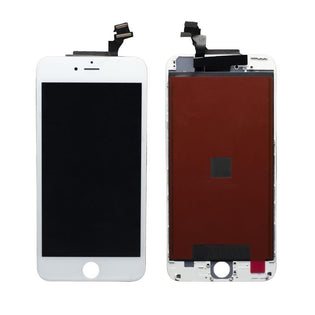 LCD with Touch Screen for Apple iPhone 6 Plus - Silver (display glass combo folder)