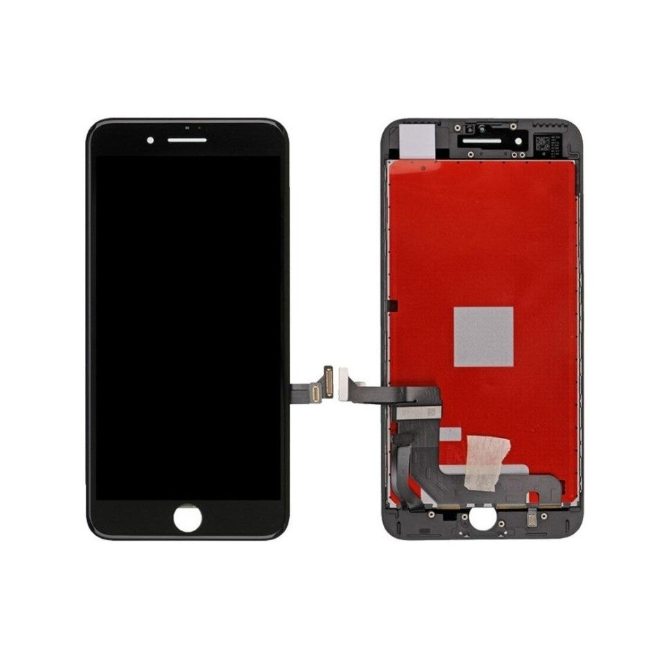 LCD with Touch Screen for Apple iPhone 7 - Grey (display glass combo folder)