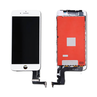 LCD with Touch Screen for Apple iPhone 8 Plus - Silver (display glass combo folder)