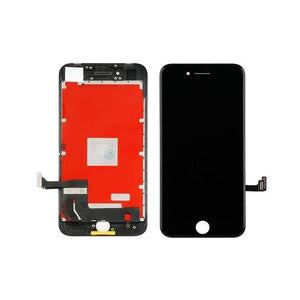 LCD with Touch Screen for Apple iPhone 8 - Red (display glass combo folder)