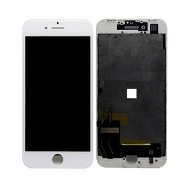 LCD with Touch Screen for Apple iPhone SE 2020 - White (display glass combo folder)
