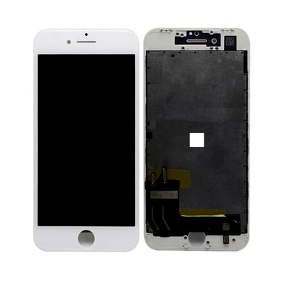LCD with Touch Screen for Apple iPhone SE 2020 - White (display glass combo folder)