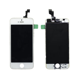 LCD with Touch Screen for Apple iPhone SE 32GB - Silver (display glass combo folder)
