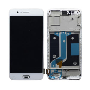 LCD with Touch Screen for OnePlus 5 - White (display glass combo folder)