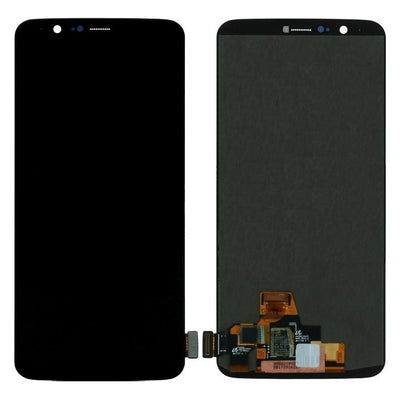 LCD with Touch Screen for OnePlus 5T - Black (display glass combo folder)