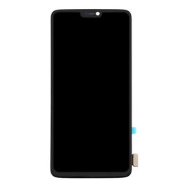 LCD with Touch Screen for OnePlus 6 - Grey (display glass combo folder)